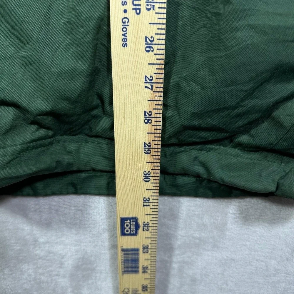 Vintage 90s Reebok Green Bay‎ Packers Windbreaker Jacket Men's XL On Field